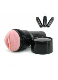 Мастурбатор-вагина Fleshlight - Vibro Pink Lady Touch с вибрацией - Fleshlight - в Белгороде купить с доставкой