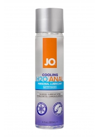 Анальный охлаждающий и обезболивающий лубрикант на водной основе JO Anal H2O COOLING - 120 мл. - System JO - купить с доставкой в Белгороде