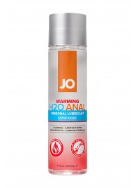 Анальный согревающий лубрикант на водной основе JO Anal H2O Warming - 120 мл. - System JO - купить с доставкой в Белгороде