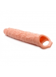 Телесная насадка-удлинитель 3 Inch Extender Sleeve - 27,3 см. - XR Brands - в Белгороде купить с доставкой