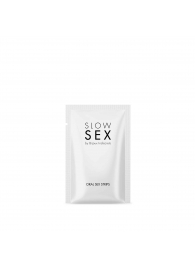 Полоски для орального секса Slow Sex Oral Sex Strips - 7 шт. - Bijoux Indiscrets - купить с доставкой в Белгороде