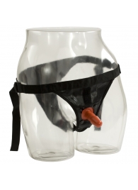 Трусики со штырьком для фиксации насадок Ultra Harness with Plug - Doc Johnson - купить с доставкой в Белгороде