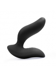 Черный вибромассажер простаты 3,5’’ Curve P-spot Massager - 12 см. - Erokay - в Белгороде купить с доставкой