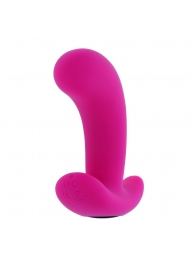 Розовый вибромассажёр простаты с пультом ДУ Hooking Up - 9,5 см. - Selopa - в Белгороде купить с доставкой