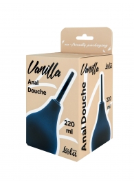 Черный анальный душ Anal Douche L - Lola Games - купить с доставкой в Белгороде