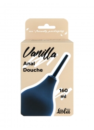 Черный анальный душ Anal Douche M - Lola Games - купить с доставкой в Белгороде