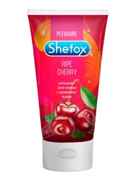 Интимная гель-смазка Shefox «Спелая вишня» - 50 мл. - Shefox - купить с доставкой в Белгороде