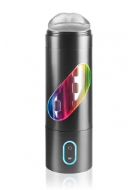 Перезаряжаемый мастурбатор-ротик Extreme Toyz Rechargeable Roto-Bator Mouth - Pipedream - в Белгороде купить с доставкой