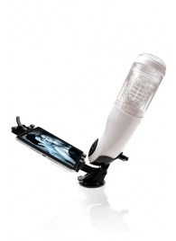 Перезаряжаемый мастурбатор-вагина с держателем для мобильных устройств Extreme Toyz Me - Pipedream - в Белгороде купить с доставкой