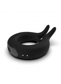 Черное эрекционное кольцо Marry Me Rechargeable Vibrating Cockring - Adrien Lastic - в Белгороде купить с доставкой