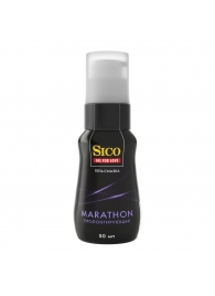 Пролонгирующая гель-смазка Sico Marathon - 50 мл. - Sico - купить с доставкой в Белгороде