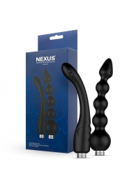 Набор из 2 насадок для анального душа Shower Douche Duo Kit - Nexus Range - купить с доставкой в Белгороде
