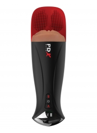 Мастурбатор-вагина в колбе с вибрацией Fuck-O-Matic Pro XL - Pipedream - в Белгороде купить с доставкой