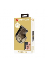 Дымчатая насадка на пенис и мошонку - Baile - в Белгороде купить с доставкой