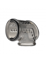 Дымчатая насадка на пенис и мошонку - Baile - в Белгороде купить с доставкой