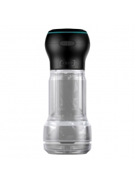 Набор PowerBlow   Feel Pocket Stroker Crystal: мастурбатор и интерактивная насадка - Kiiroo - в Белгороде купить с доставкой