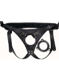 Пояс Hard Brutal для больших насадок - LOVETOY (А-Полимер) - купить с доставкой в Белгороде