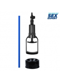Комплект запасных частей для помпы: ручка, шланг и уплотнительная насадка - Sex Expert - купить с доставкой в Белгороде