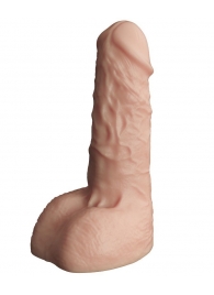 Телесный фаллоудлинитель с мошонкой Cock Next - 17 см. - LOVETOY (А-Полимер) - в Белгороде купить с доставкой