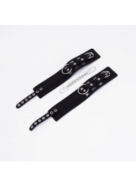 Черные кожаные оковы Sex - Crazy Handmade - купить с доставкой в Белгороде