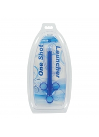 Синий шприц для введения лубриканта XL Lubricant Launcher - XR Brands - купить с доставкой в Белгороде