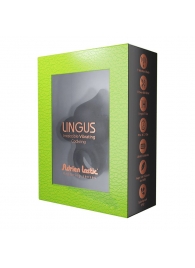 Черное эрекционное кольцо Lingus с вибрацией - Adrien Lastic - в Белгороде купить с доставкой