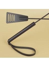 Черный кожаный стек «Сириус» - 60 см. - Sitabella - купить с доставкой в Белгороде