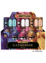 Набор из 15 мастурбаторов Catherine Olga - Baile - в Белгороде купить с доставкой