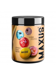 Точечные презервативы MAXUS 2000 Amazing Dots с железным кейсом - 12 шт. - Maxus - купить с доставкой в Белгороде