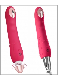 Малиновая насадка на душ с вибрацией Showers to orgasm - 20,1 см. - Orion - купить с доставкой в Белгороде