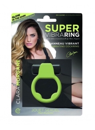 Люминесцентное эрекционное виброкольцо Super - Clara Morgane - в Белгороде купить с доставкой