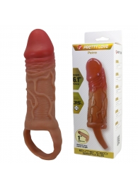 Реалистичная насадка на член Peirre - 15,5 см. - Baile - в Белгороде купить с доставкой