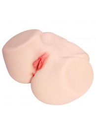 Мастурбатор-полуторс с двойным слоем материала Jenny Onahole Real Vagina - KOKOS - в Белгороде купить с доставкой