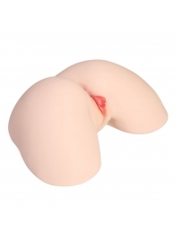 Мастурбатор-полуторс с двойным слоем материала Jenny Onahole Real Hips - KOKOS - в Белгороде купить с доставкой