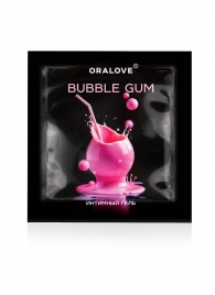 Саше съедобной оральной смазки OraLove с ароматом бабл-гам - 3 гр. - Биоритм - купить с доставкой в Белгороде