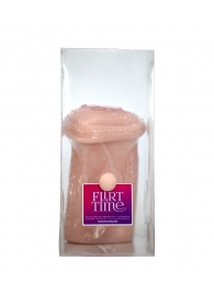 Телесный мастурбатор-вагина с фигурками на поверхности - LOVETOY (А-Полимер) - в Белгороде купить с доставкой