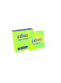 Ультратонкие презервативы Expert Invisible - 3 шт. - Expert - купить с доставкой в Белгороде
