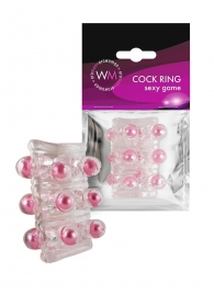 Прозрачная сквозная насадка на пенис с цветными шариками - Erowoman-Eroman - в Белгороде купить с доставкой