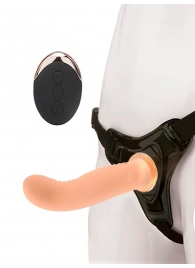 Женский вибрострапон со съемной насадкой и пультом ДУ - Erokay - купить с доставкой в Белгороде