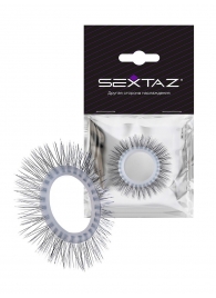 Круглое эрекционное кольцо с «ресничками» - Sextaz - в Белгороде купить с доставкой