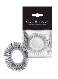 Круглое эрекционное кольцо с длинными «ресничками» - Sextaz - в Белгороде купить с доставкой