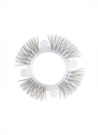 Эластичное кольцо с «ресничками» и 4 шариками - Sextaz - в Белгороде купить с доставкой