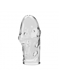 Прозрачная насадка на пенис Booker - 8 см. - Baile - в Белгороде купить с доставкой
