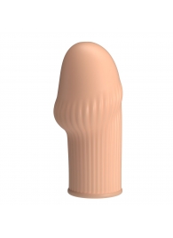 Телесная насадка на пенис Huel - 9 см. - Baile - в Белгороде купить с доставкой