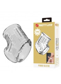 Прозрачная насадка на пенис и мошонку - Baile - в Белгороде купить с доставкой