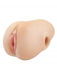 Телесный мастурбатор-вагина Pussy Pounder Squeeze Stroker - Pipedream - в Белгороде купить с доставкой