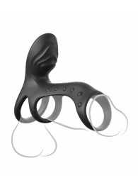 Черная насадка на пенис Ultimate Couples Cage Pro - Pipedream - в Белгороде купить с доставкой