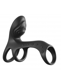 Черная насадка на пенис Ultimate Couples Cage Pro - Pipedream - в Белгороде купить с доставкой