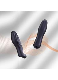 Сливовая силиконовая насадка на пенис с подхватом Manwan Ryzer - Manwan - в Белгороде купить с доставкой