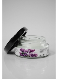 Массажная свеча «Сирень» - 50 мл. - SGAN - купить с доставкой в Белгороде